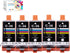 F FINDERS&CO Compatible CLI-36 Color Ink Cartridge Replacement for Canon 35 36 PGI35 CLI36, Works with Pixma iP110,