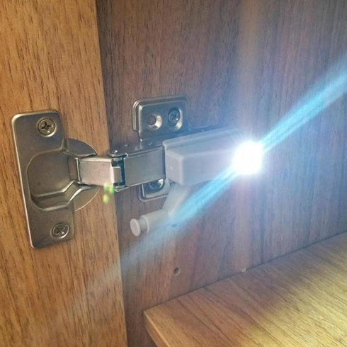 10 Pack 3.1x2x2in Closets, 30 20000 LED Sensor Light Touch Activation for Cabinets Second Auto Off, Hour Lifespan, Easy