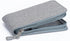 Lanxivi 12 Fountain Pen Case, Waterproof Canvas Pen Display Holder Organizer Bag, Gray Color