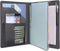 Binder Portfolio Organizer - Business and Interview Padfolio with Color File Folders and 3-Ring Binder, Clipboard