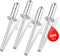 WORKPRO 200Pcs Aluminum Blind Rivets, 3/16" x 1/2" Pop Rivets Assortment for Metal, Marine, Automotive