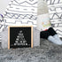 Sharing Plastic Letters, 300 White Felt Letter Board Accessory with 0.75' Letters