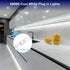 24in, 6000K 110V-120V Counter, Closet, maylit Under Cabinet Strip Lighting Plug in Ultra Bright Small LED Light Bar