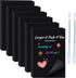 Black Sticky Notes, 4x6 Post It Notes with 2 Metallic Pens, Large Black Post It Notes for School Home Office