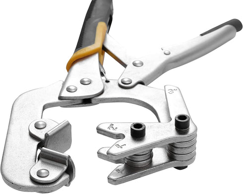 Xiao & Dao Pro 10" C-clamp Locking Pliers with Swivel Pads, 1-Piece XD-C10-003(1-pack)