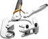 Xiao & Dao Pro 10" C-clamp Locking Pliers with Swivel Pads, 1-Piece XD-C10-003(1-pack)