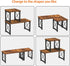 Honiter Desk Shelf, 15.7" Desktop Organizer, 2 Tier Independent Stackable Display Rack for Office, Home, Dorm