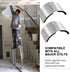 Kandishiex 4PCS Drywall Stilt Replacement Parts, Aluminum Alloy Stilt Accessories, Curved Leg Plates for Home