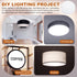 9" 2 1.7mm PATIKIL Diameter Lampshade Diffuser, Pcs Thick Round Diffuser Sheet for Drum Lampshades, Pendants Light, DIY
