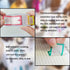 Extractable PET Arrow Clear Sticky Notes, Page Tabs, Sticky Tabs for Annotated Book Page Markers and Document Bookmarks
