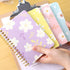 Koogel 8PCS Spiral Notebook Journals - A6 Hardcover Journal Notebooks, 80 Sheets/160 Pages Wirebound Diary Planner