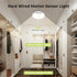 3000K/4000K/6500K 12Inch 24W Closet hepside Motion Sensor Ceiling Light Wired, LED Flush Mount Ceiling Light Fixture