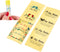 Kare & Kind Value Pack of 400 Labels - 8 Different Designs for Lip Balm Containers, Self Adhesive