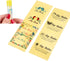 Kare & Kind Value Pack of 400 Labels - 8 Different Designs for Lip Balm Containers, Self Adhesive