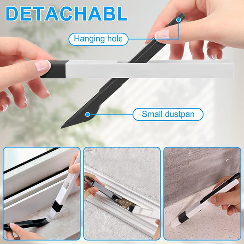 15 Set Pcs Crevice Cleaning Brush - Hard Bristle Cleaning Brush Supplies, V Shape Grout Cleaner Brush for Deep Cleaning