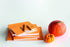 Rhodia Classic Orange Notepad, 3.3 x 4.75, Grid, FBA_12200C