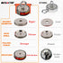 MUTUACTOR Neodymium Fishing Magnet, Double Sided 1100lbs Heavy Duty with 65Ft Rope and Waterproof Bag