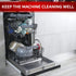48" Commercial B291C Air-Gap Drain Brush - Flexible Dishwasher and Sink Cleaner Tool for Home and Kitchen - Long Pipe