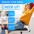 WISIMMALL 16.5" 12" Tailbone Gel Seat Cushion Portable Travel Cushions, x Large Size Super Thick Foldable Chair Seat