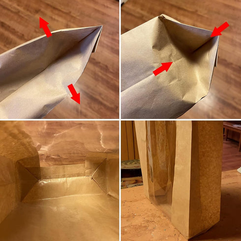 NOONEAST 150 Pack 14" 8.3" 3.5" 500pcs Packaging Paper Bread Bags for Homemade Bread Large Loaf Bag with Clear Front