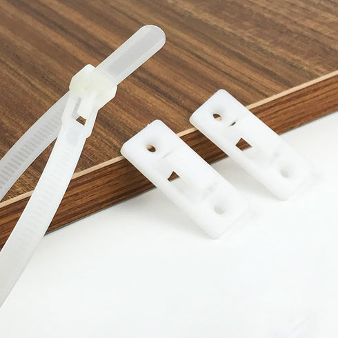 Generic 6Pcs Furniture Anchors Resistant Straps for TV Stands Dresser Bed