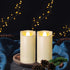2"x4" LED Battery Operated Candles Plastic Flickering Flameless Candles with Timer Outdoor Waterproof Wedding Party