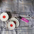 4 pcs Stainless Steel Wire Cable with Loops, 20 Inch Vinyl Coated Rope for Outdoor Travel Home Hanging