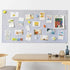 Large Felt Wall Tiles, 47"x35" Felt Bulletin Board Tiles for Office, Noise Reduction Felt Boards, 12-Pack