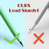 Funny Triangle Pencils #2 Green Pre Sharpened HB Pencils with Erasers, 12 Pack Triangular Party Favor Pencils
