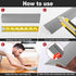 3.3Ft Self Adhesive Carpet Floor Transition Strip, PVC Edging Trim for Doorway with Height Less Than 5 mm - Gray