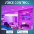 ANWIO Smart Light Bulb BR30 RGB Color Changing LED, WiFi Dimmable Multicolor E26 Base, 1300 Lumen 2 Pack