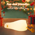 Dimmer Anywin Lying Flat Duck Night Light, Cute Light Up Duck Soft Silicone Nursery Night Lamp with Touch Control