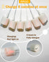 12 PCS Rechargeable Candles Flameless Tea Lights with Remote, USB LED Tealights with Timer Flickering Fake Candle