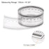 Film Flexible Ruler 120cm 0.1mm Scale with R Angle & Width Lines PET Plastic Folding Straight Ruler Calibration Soft Ruler Measuring Tool for Factory, Transparent