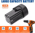 16.8V 153-Piece Set COMOWARE Cordless Drill Tool Combo Kit, Professional Household Tool with Lithium Battery for Home