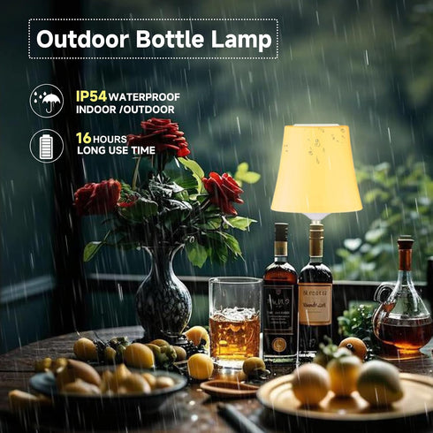 Dimmable 3 (2, Unique New Wireless Wine Bottle Lamp Rechargeable Color&RGB LED Bottle Lights for Liquor & Wine Bottles