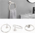 5 Set SUS304 24" +2 NearMoon Pieces Bathroom Hardware Thicken Stainless Steel-Towel Rack Kit Include Towel Rod +Bath