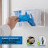 Stock Your Home Acrylic Single Gloves Dispenser, Wall Mount Glove Holder for Kitchen and Office