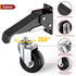 HOLKIE Retractable Heavy Duty Casters with Lifting Function, Maximum Load of 700 lbs for Workbenches