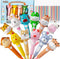 BUNMO Cute Kids Pens with Soft Grip, 12 Pack with Refills Included, Squishy Pens