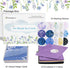 Hunanyume 24 Pack 4x6 Inch Unique Funeral Thank You Cards with Envelopes & Stickers - Watercolor Floral Butterflies
