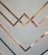 monochef 2pcs Copper Tape - Double-Sided Conductive Copper Foil Tape for EMI Shielding, Stained Glass, Electrical