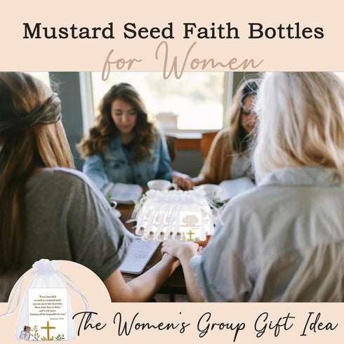 Qpige 30 Men(Cross-30) Bulk Have a Little Faith Card Christian Gifts for Women, School Church Wedding Baptism Unique