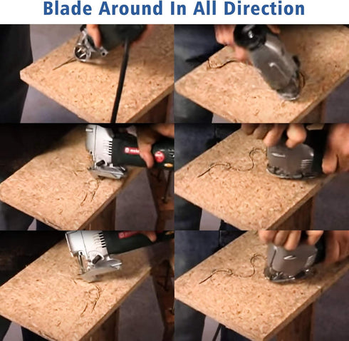 Coping Foot for Jigsaws, High Efficiency Woodworking Tool Compatible with Most Jigsaws
