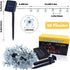 50 ITICdecor Outdoor Solar Flower String Lights Waterproof LED Fairy Light Decorations for Christmas Tree Garden Patio