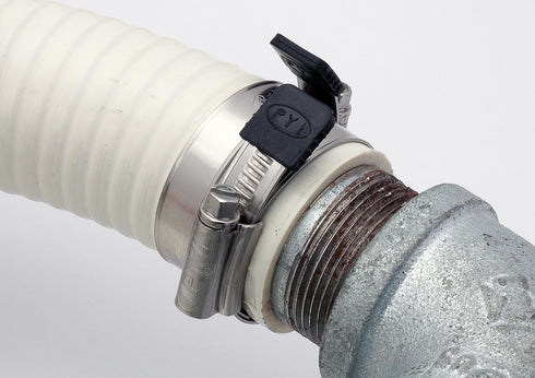 PYI Worm Gear Hose Clamps - Adjustable Stainless Heavy Duty Hose Clamps for Pipe, Tube, Plumbing and Automotive