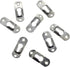 AUEAR Metal Keyhole Hanger, Picture Frame Mirror Cabinet Hanging Fasteners (20 Pack, Silver)