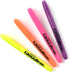 Promarx Pocket Stick Highlighters, Assorted Colors, 4 Count (HS07-LPCB04-48)