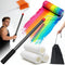 Paint Roller Brush Kit, 6 FT Paint Roller Extension Poles Multi-Function Paint