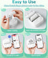Itari Mini Printer - Q02 Sticker Printer Machine with 1 Roll Paper, Bluetooth Pocket Printer for Photos, Journals,